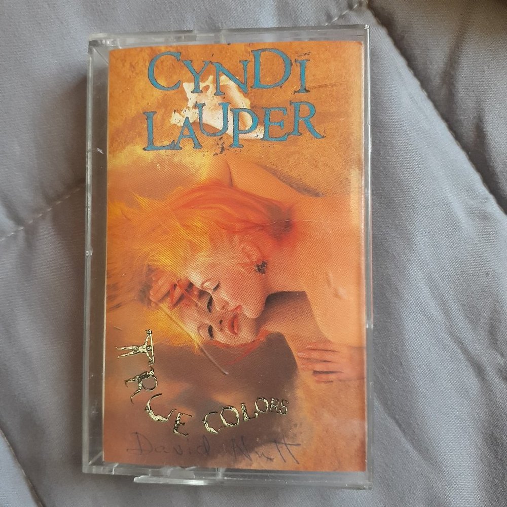 Cyndi Lauper True Colors Cassette Tape Vintage 1986 Tested